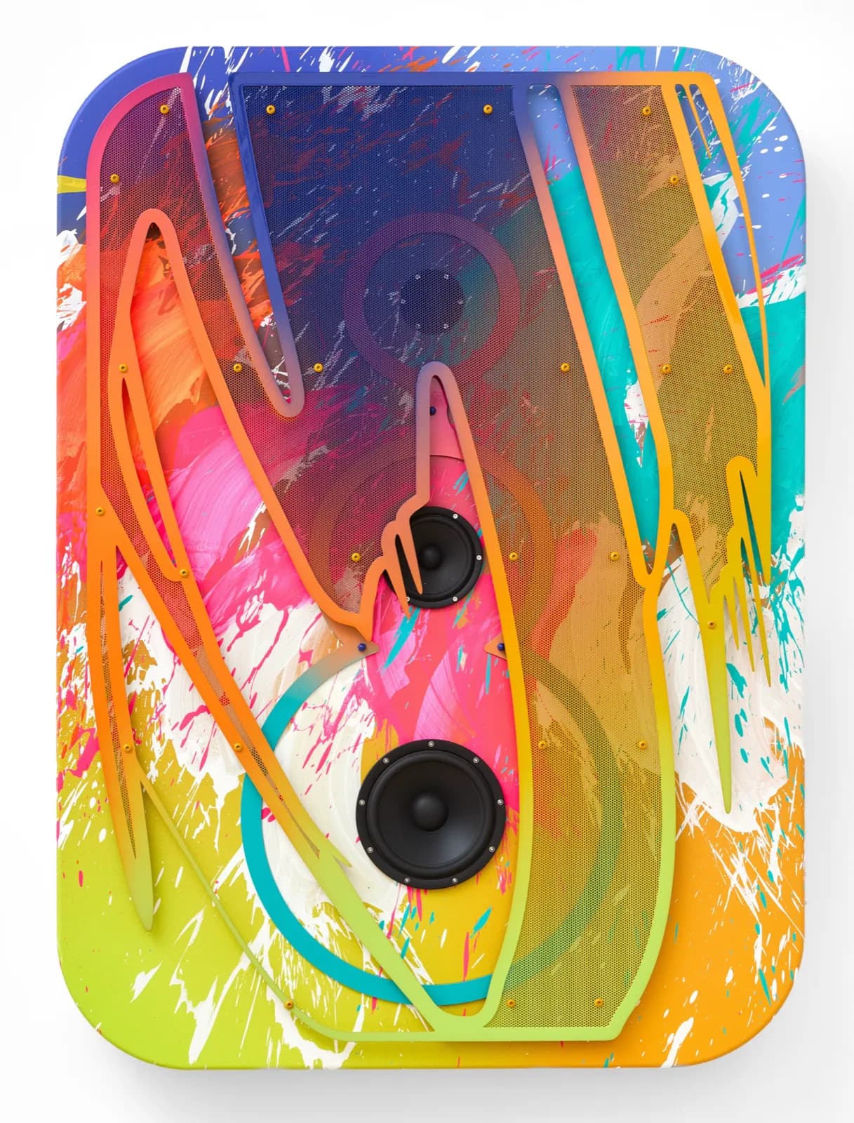 Márton Nemes, Stereo Paintings 12b, 2025